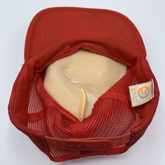 Vintage Valvoline Tracker Hat Cap Embroidered Patch Snapback Mesh Back Speedway - Picture 11 of 11